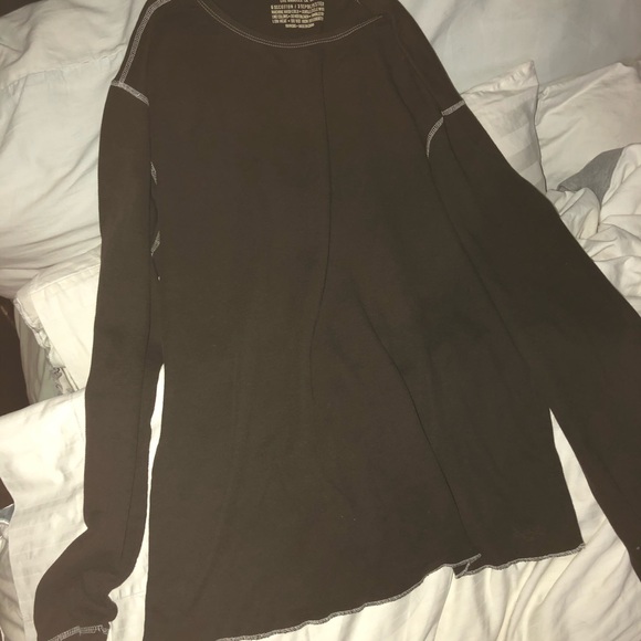 BE ETHIC BROWN WITH WHITE STITCHING SWEATSHIRT - Picture 3 of 3